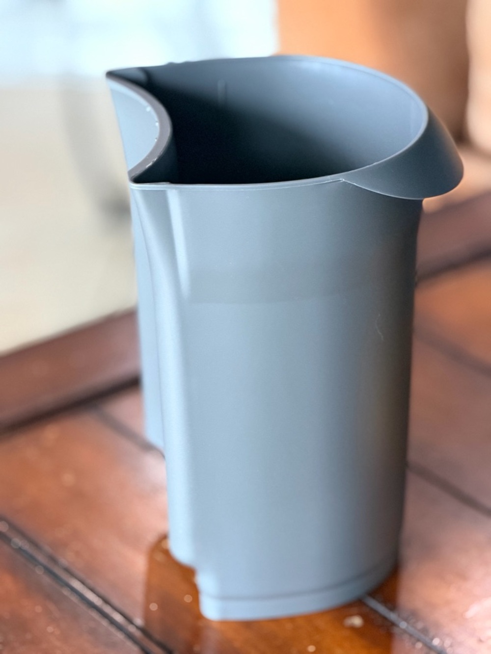 Modern Matte Gray Pouring Pitcher